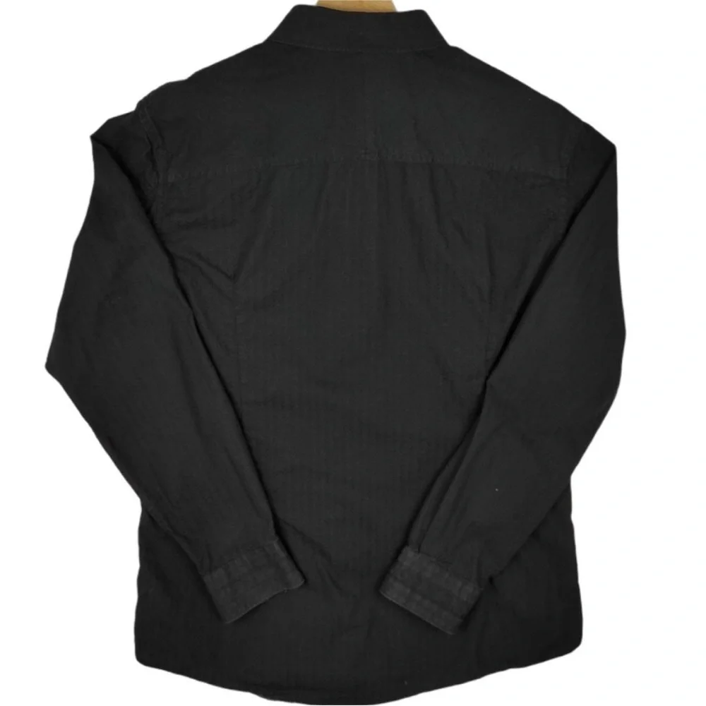 NWT Rock & Republic Black Tie Button Down Shirt
